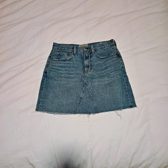 The Reconstructed Denim Skirt - Picture 2 of 3